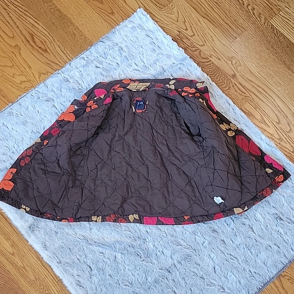 GAP Kids Butterfly/Leaf Print Jacket, Girls Size XS 4-5, Decent Condition!